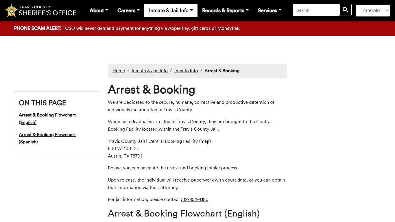 Arrest & Booking